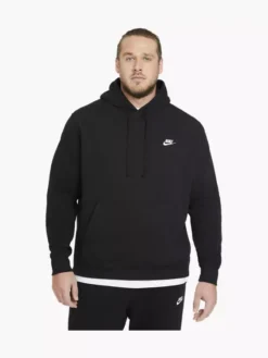 Nike Zwarte Hoodie -Beroemde Schoenen Winkel 02 46303001 1 P2x