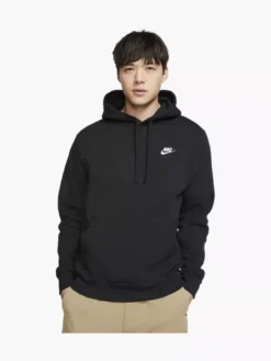 Nike Zwarte Hoodie -Beroemde Schoenen Winkel 02 46303001 1 P3x