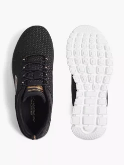 Skechers Zwarte Slip-on Sneaker Memory Foam -Beroemde Schoenen Winkel 1735220 H3