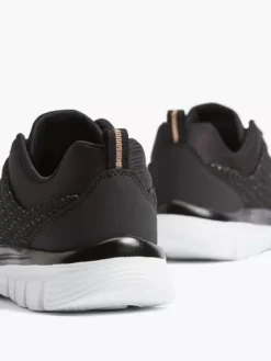 Skechers Zwarte Slip-on Sneaker Memory Foam -Beroemde Schoenen Winkel 1735220 H4