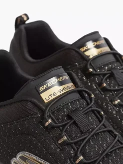 Skechers Zwarte Slip-on Sneaker Memory Foam -Beroemde Schoenen Winkel 1735220 H5