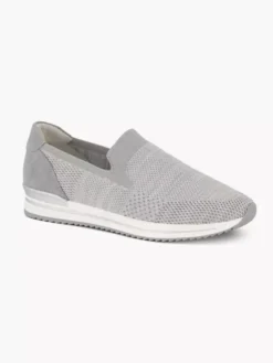 Grijze Instapper Knitted -Beroemde Schoenen Winkel 1816797 H6