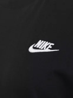 Nike Zwarte Club Tee - Heren -Beroemde Schoenen Winkel 1848970 H3