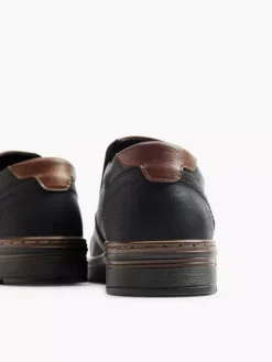 Easy Street Zwarte Instapper Elastisch -Beroemde Schoenen Winkel 1849062 H4