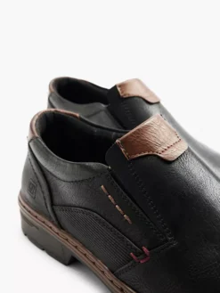 Easy Street Zwarte Instapper Elastisch -Beroemde Schoenen Winkel 1849062 H5