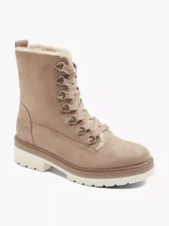 Beige Veterboot Gevoerd 12 Beige Veterboot Gevoerd -Beroemde Schoenen Winkel 1890260 H6