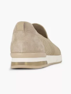 Beige Instap Sneaker Knitted -Beroemde Schoenen Winkel 1906372 H4