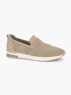 Beige Instap Sneaker Knitted -Beroemde Schoenen Winkel 1906372 H6