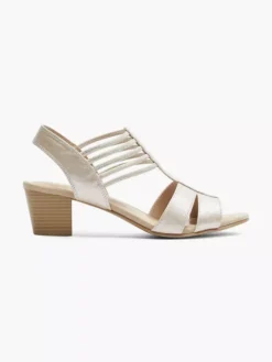 Zilveren Sandaal Elastisch