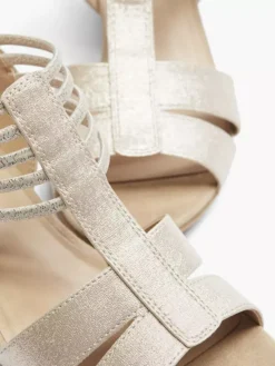 Zilveren Sandaal Elastisch -Beroemde Schoenen Winkel 1929116 H5