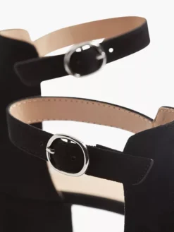 Zwarte Sandalette -Beroemde Schoenen Winkel 1929124 H5