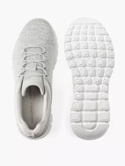 Skechers Lichtgrijze Graceful 2.0 - Daring Lights -Beroemde Schoenen Winkel 1940051 H3