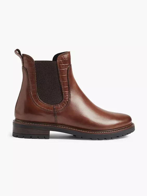 Bruine Leren Chelsea Boot 1 Bruine Leren Chelsea Boot