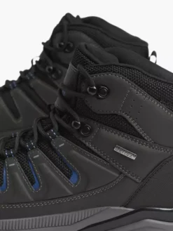 Zwarte Wandelschoen Vetersluiting -Beroemde Schoenen Winkel 1984107 H5