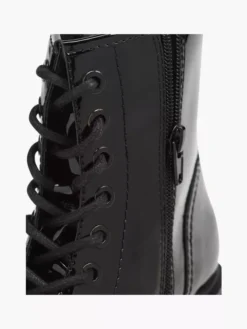 Zwarte Veterboot Lak -Beroemde Schoenen Winkel 1984142 P5