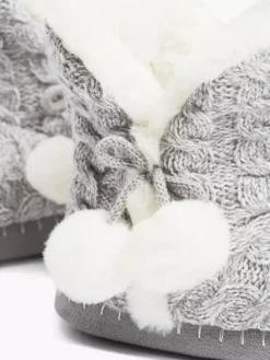 ESPRIT Grijze Pantoffel Gevoerd 10 ESPRIT Grijze Pantoffel Gevoerd -Beroemde Schoenen Winkel 1987448 H5