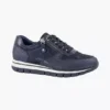 Donkerblauwe Sneaker Croco
