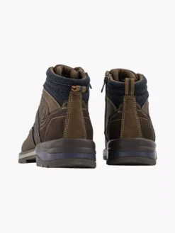 Bruine Enkellaars Gevoerd -Beroemde Schoenen Winkel 1993754 P4