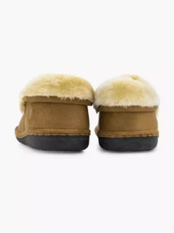 Cognac Pantoffel Gevoerd -Beroemde Schoenen Winkel 1997914 H4