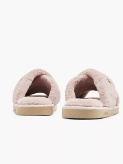 ESPRIT Lichtroze Slipper Imitatiebont -Beroemde Schoenen Winkel 1998275 H4