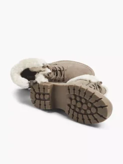 Taupe Veterboot Gevoerd 9 Taupe Veterboot Gevoerd -Beroemde Schoenen Winkel 1999263 H3