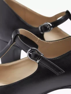 Zwarte Pump Gesp -Beroemde Schoenen Winkel 2001091 H5