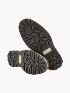 Bruine Veterboot Gevoerd -Beroemde Schoenen Winkel 2006069 P3