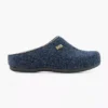 Donkerblauwe Instap Pantoffel