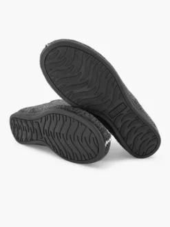 Donkergrijze Pantoffel Gevoerd -Beroemde Schoenen Winkel 2013844 H3