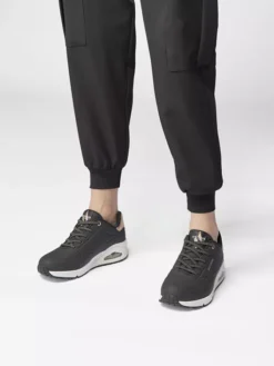 Skechers Zwarte Sneaker Memory Foam -Beroemde Schoenen Winkel 2022139 H10