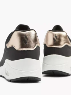 Skechers Zwarte Sneaker Memory Foam -Beroemde Schoenen Winkel 2022139 H5