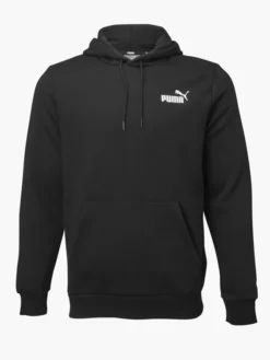 Puma Zwarte ESS Small Logo Hoodie FL