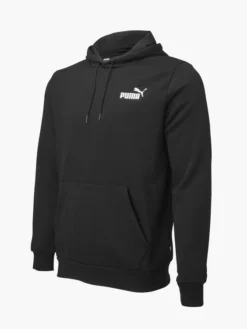 Puma Zwarte ESS Small Logo Hoodie FL -Beroemde Schoenen Winkel 2024951 H6