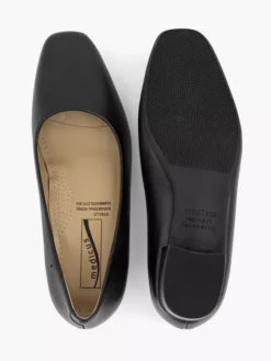 Zwarte Leren Pump -Beroemde Schoenen Winkel 2032960 H3