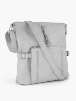 Lichtgrijze Schoudertas 10 Lichtgrijze Schoudertas -Beroemde Schoenen Winkel 2034024 H6