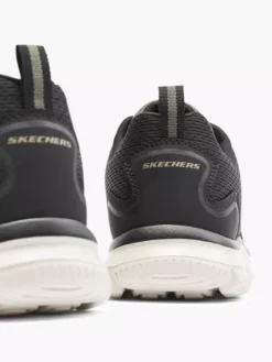 Skechers Zwarte Track - Ripkent -Beroemde Schoenen Winkel 2036250 H4