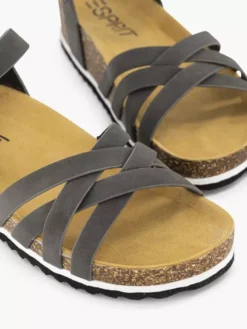 ESPRIT Zwarte Sandaal -Beroemde Schoenen Winkel 2042473 H5