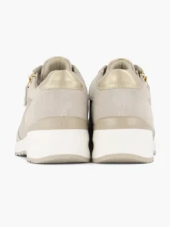 Beige Leren Sneaker 9 Beige Leren Sneaker -Beroemde Schoenen Winkel 2042784 H4