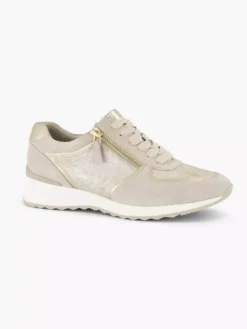 Beige Leren Sneaker 11 Beige Leren Sneaker -Beroemde Schoenen Winkel 2042784 H6