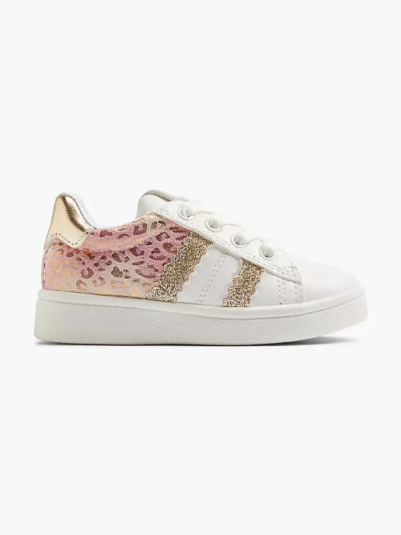 Witte Sneaker Metallic 1 Witte Sneaker Metallic