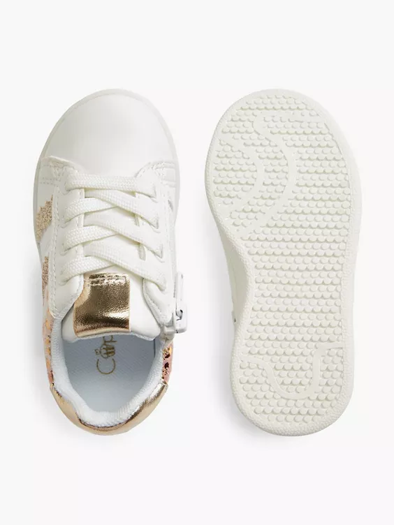 Witte Sneaker Metallic 3 Witte Sneaker Metallic - Afbeelding 3
