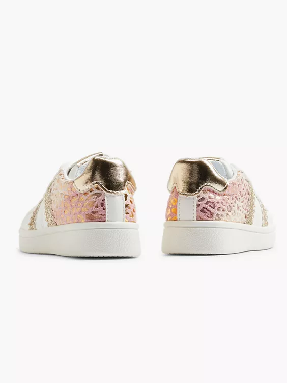 Witte Sneaker Metallic 4 Witte Sneaker Metallic - Afbeelding 4