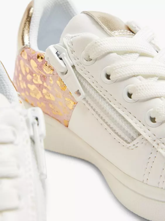 Witte Sneaker Metallic 5 Witte Sneaker Metallic - Afbeelding 5