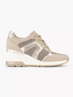 Beige Sneaker Sleehak
