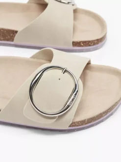 ESPRIT Beige Slipper Siergesp -Beroemde Schoenen Winkel 2048911 H5