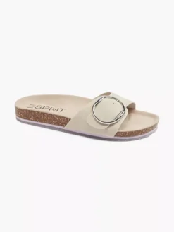 ESPRIT Beige Slipper Siergesp -Beroemde Schoenen Winkel 2048911 H6