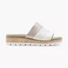 Witte Leren Slipper