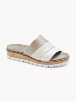 Witte Leren Slipper -Beroemde Schoenen Winkel 2055357 H6