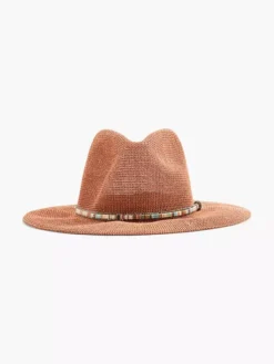 Bruine Rieten Strandhoed 9 Bruine Rieten Strandhoed -Beroemde Schoenen Winkel 2060565 HL1