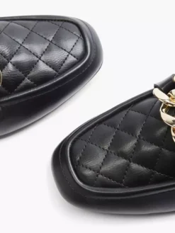 Zwarte Loafer Ketting -Beroemde Schoenen Winkel 2061062 H5